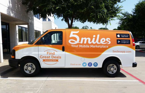 Catch us rollin’ through your neighborhood? 5miles Van!