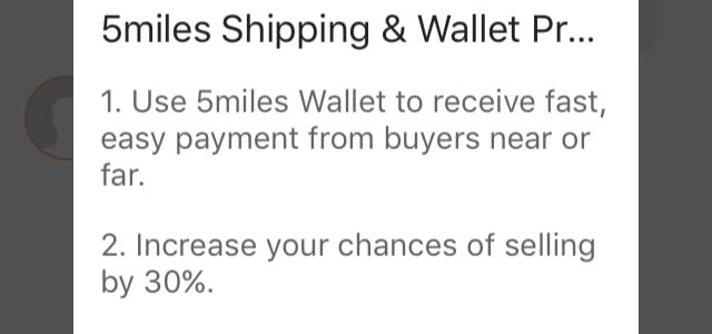 5miles Introduces 5miles Wallet and Shipping.