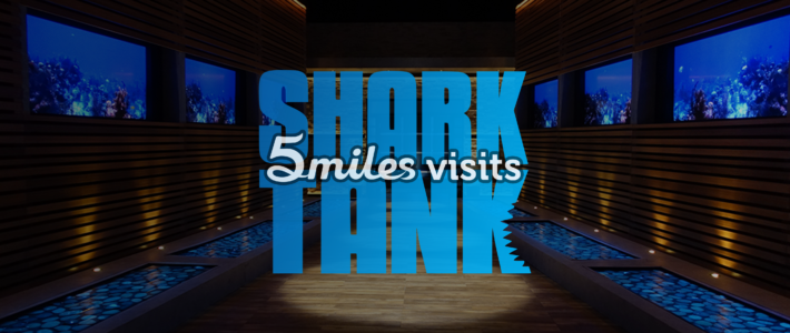 The 5miles Team Joins Mark Cuban On The Set Of Shark Tank!